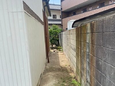愛知県名古屋市の小屋のひさし解体撤去