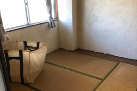 名古屋市中区のマンションの解体前の和室