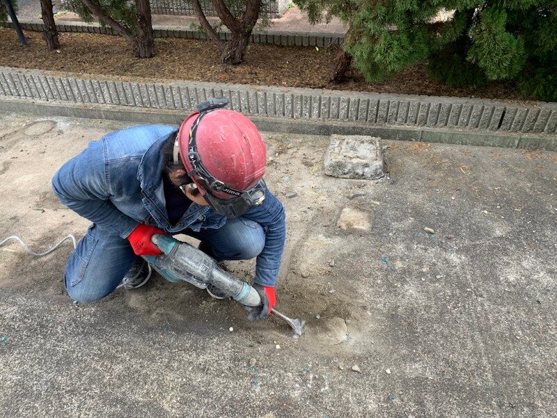 レオパレスの倉庫の解体撤去