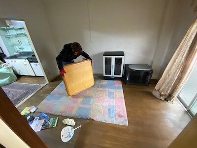 愛知県春日井市のマンションの残置物撤去工事