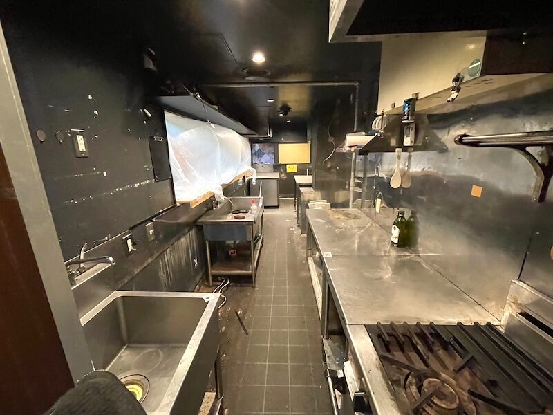 バーの退去工事