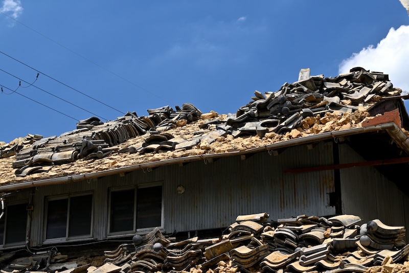 地震や災害の建物を公費解体