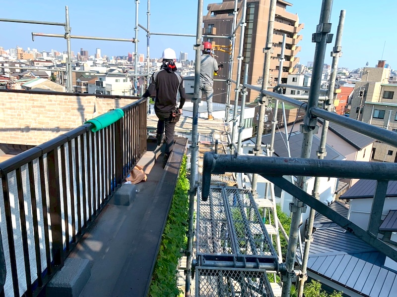 名古屋市での解体作業