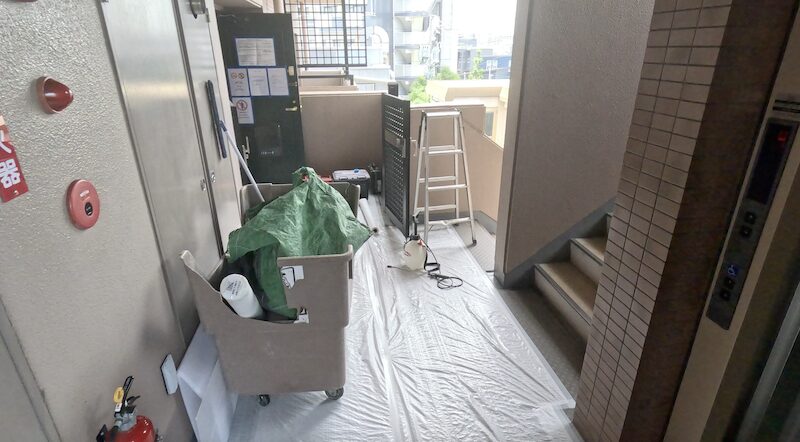 現場の様子をチェック