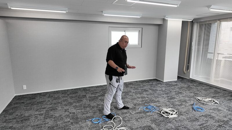 メインのオフィススペース