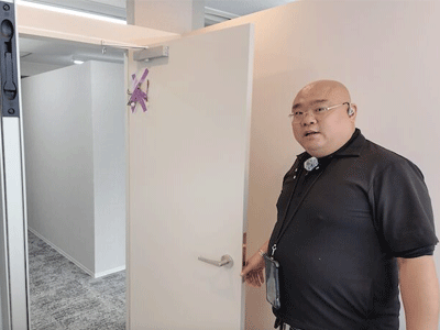 クロスの原状回復