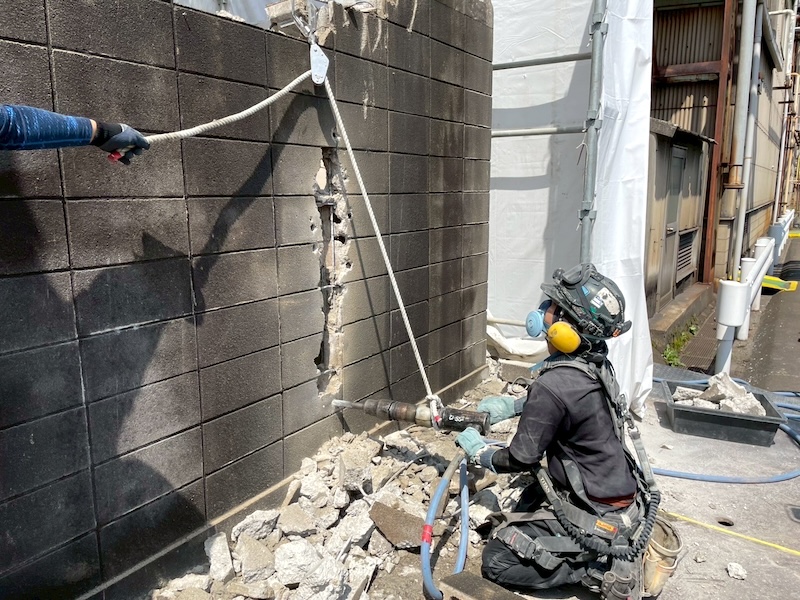 ブロック塀等撤去助成