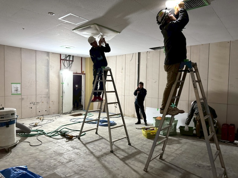 バーの原状回復費用工事