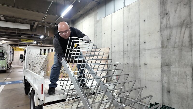 不用品回収開始