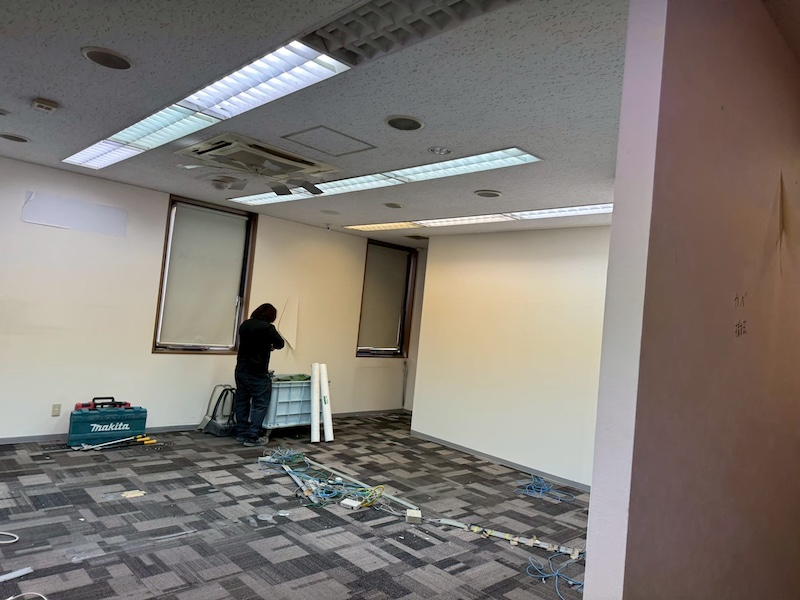 内装解体現場