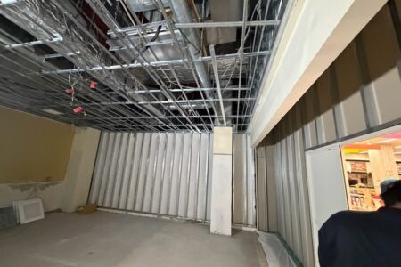 B工事とC工事が混在・ミックスした特殊な施工